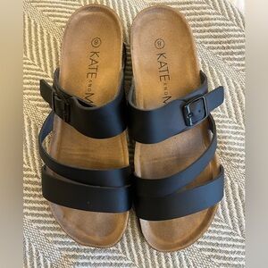 Kate and Mel Strappy Wedge Sandal